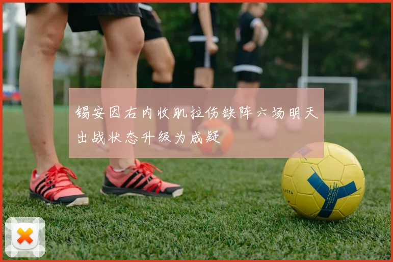 锡安因右内收肌拉伤缺阵六场明天出战状态升级为成疑