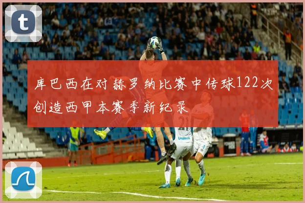 库巴西在对赫罗纳比赛中传球122次创造西甲本赛季新纪录